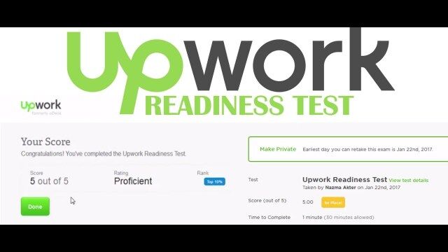 Upwork Readiness Test